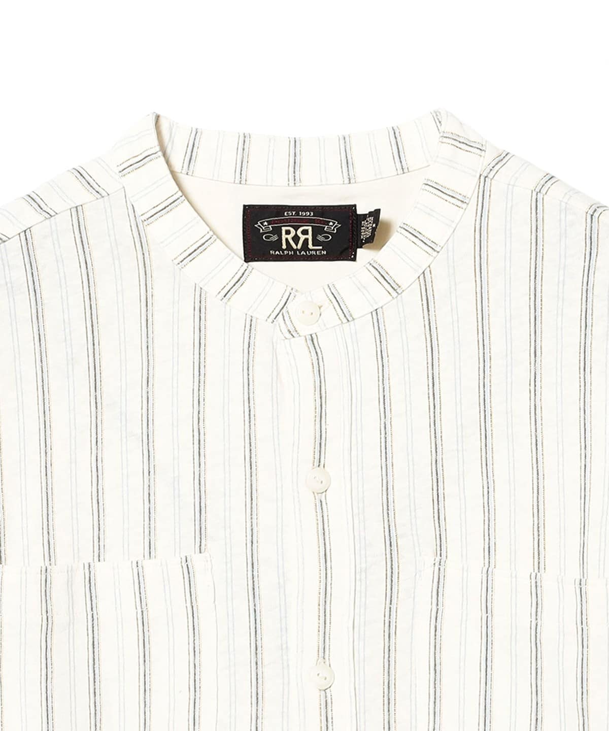 BEAMS PLUS（ビームス プラス）RRL / Striped Linen-Cotton Jersey