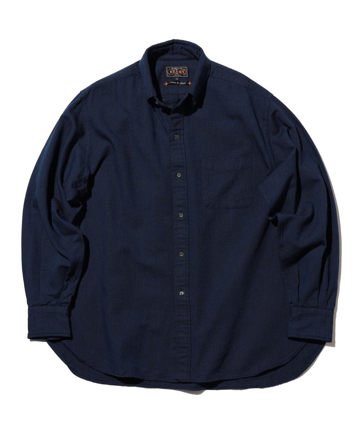 BEAMS PLUS(ビームス プラス)B.D. Classic-fit Indigo Oxford BEAMS PLUS(ビームス プラス)B.D. Classic-fit Indigo Oxford