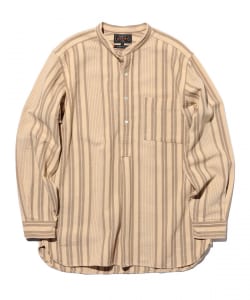 Band Pullover Indian Oxford Stripe