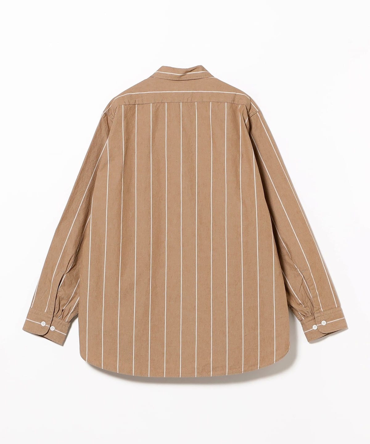 BEAMS PLUS（ビームス プラス）Multi Pocket WORK Wide Stripe（シャツ