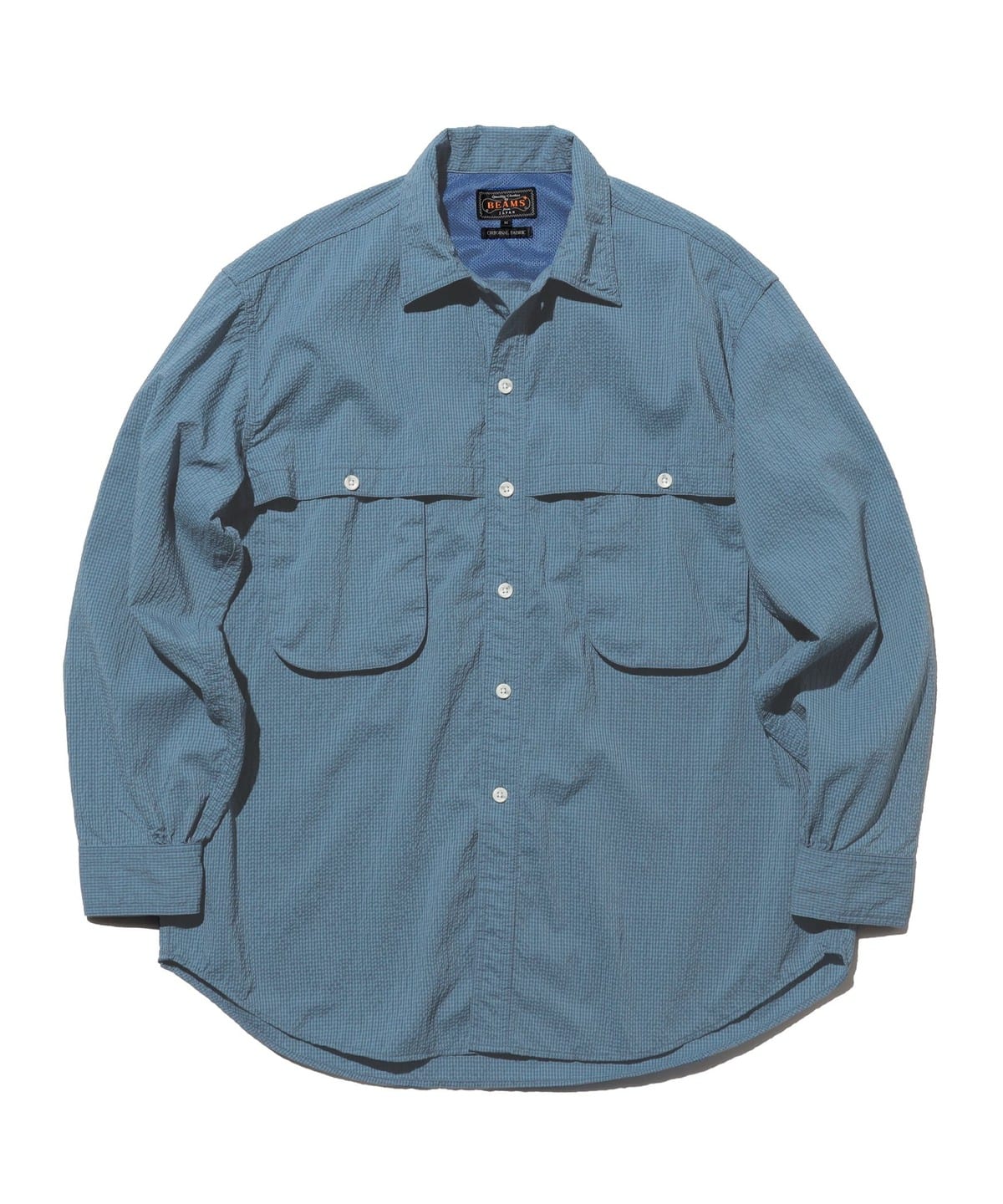 BEAMS PLUS（ビームス プラス）Adventure Shirt Ⅳ Seersucker Gingham 