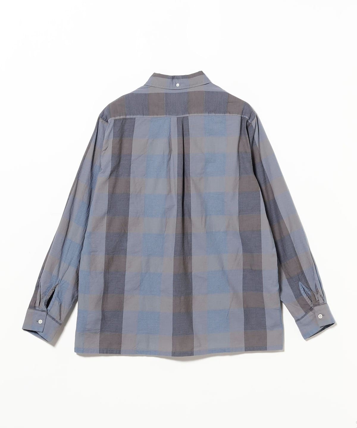 BEAMS PLUS（ビームス プラス）Open B.D. Indigo Panama Weave Plaid