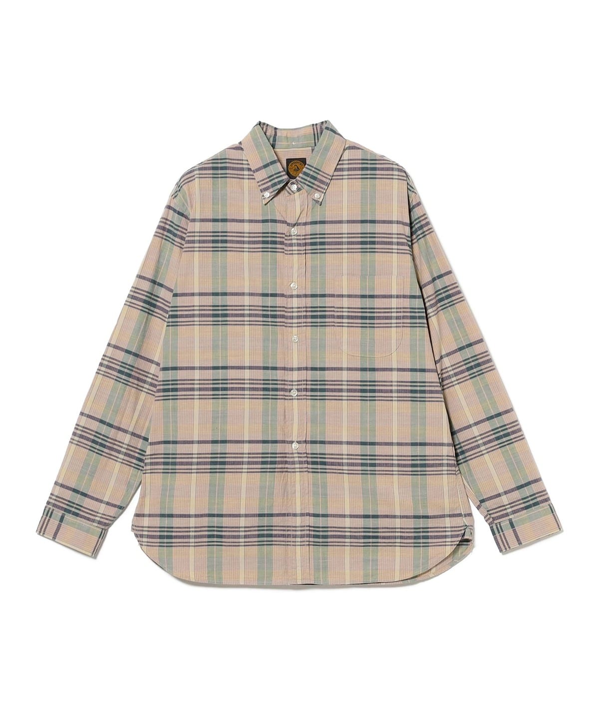 JOHN GLUCKOW / Lot JG-16 The King of the Madras Shirts One Wash シャツ・ブラウス MEN サーモン 36 JOHN GLUCKOW / Lot JG-16 The King of the Madras Shirts One Wash シャツ・ブラウス MEN サーモン 36