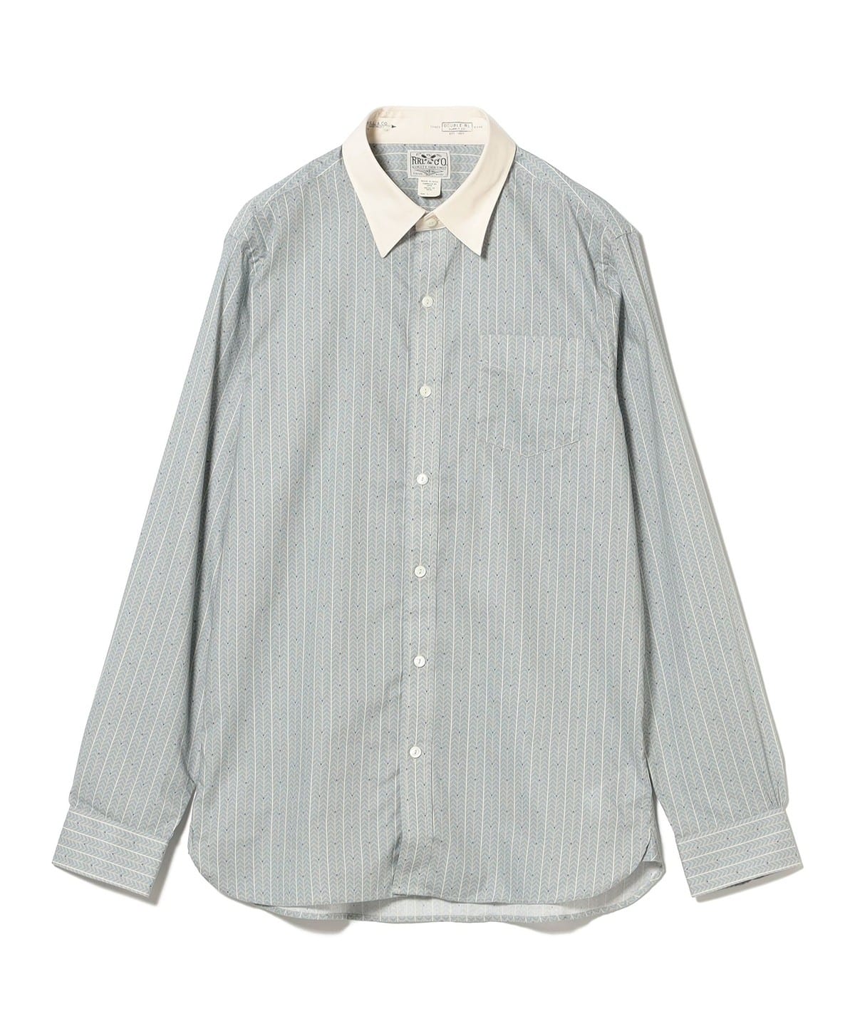RRL ダブルアールエル / Slim Fit Print Woven Shirt シャツ・ブラウス MEN 400 BLUE L