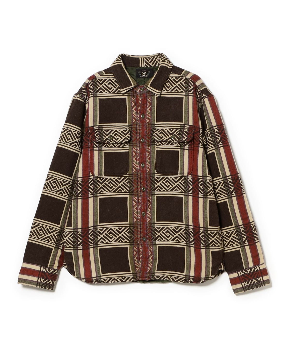 RRL キルトシャツ 楽天市場】RRL ダブルアールエル ラルフローレン コットン/リネン