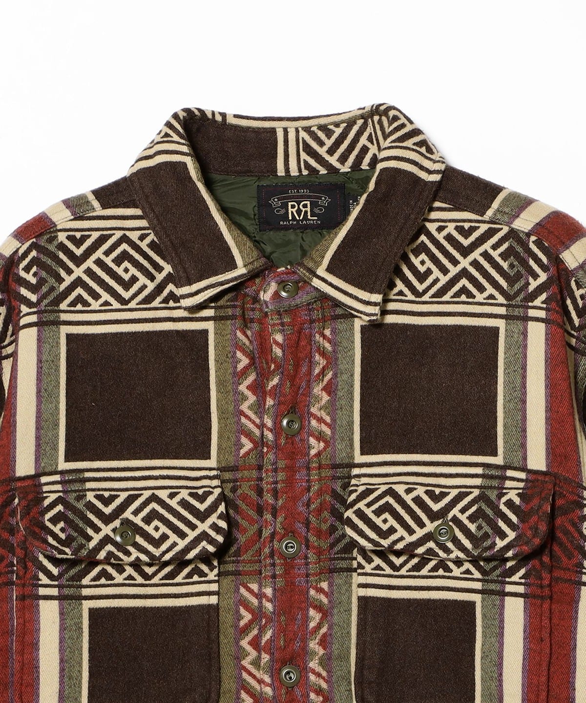 BEAMS PLUS（ビームス プラス）RRL / Jacquard Overshirt（シャツ