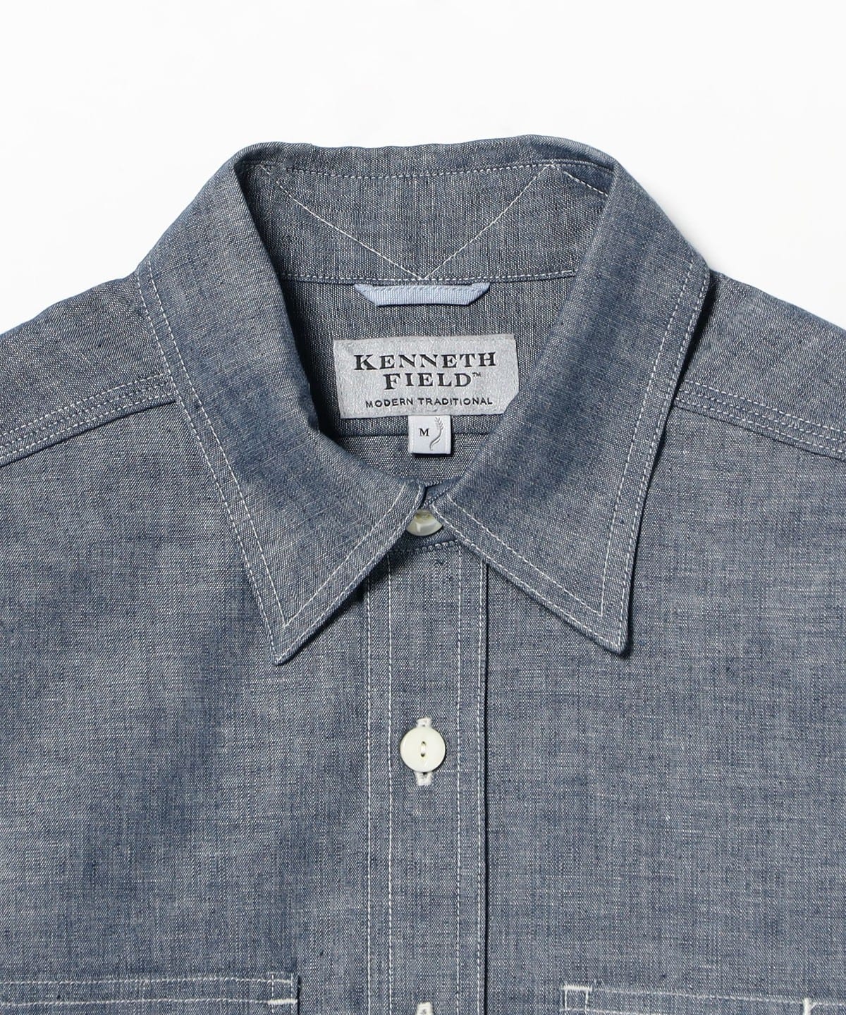 BEAMS PLUS（ビームス プラス）KENNETH FIELD / Cigar Shirt Chambray