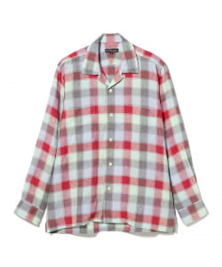 MOJITO / ABSHINTH SHIRT Linen Plaid
