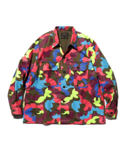 MIL-Shirt Supima Herringbone Big Camo Print