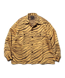 MIL-Shirt Cupra Cotton Satin Jacquard