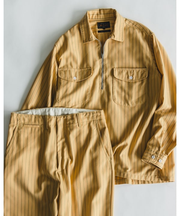 Half Zip WORK Uniform Twill