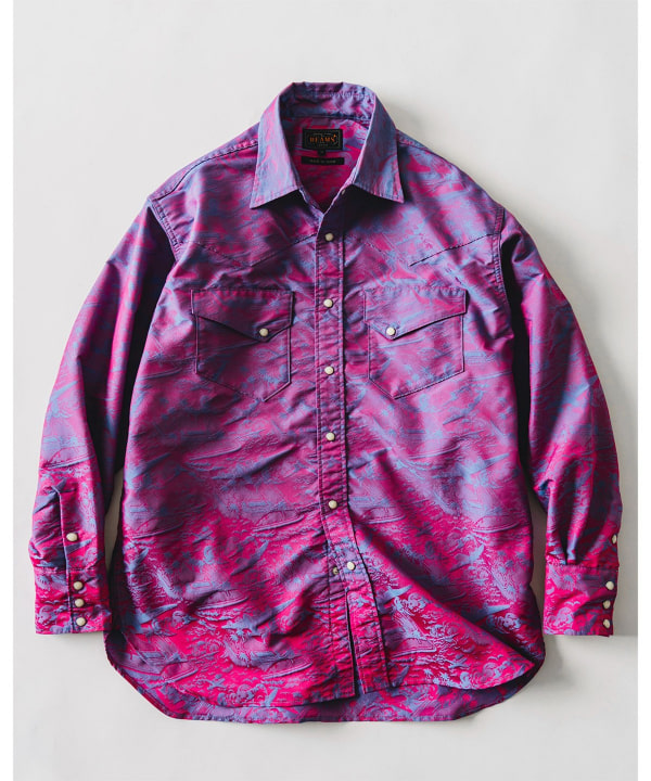 Western Shirt Gradition Jacquard