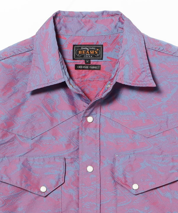 Western Shirt Gradition Jacquard