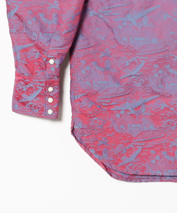 Western Shirt Gradition Jacquard