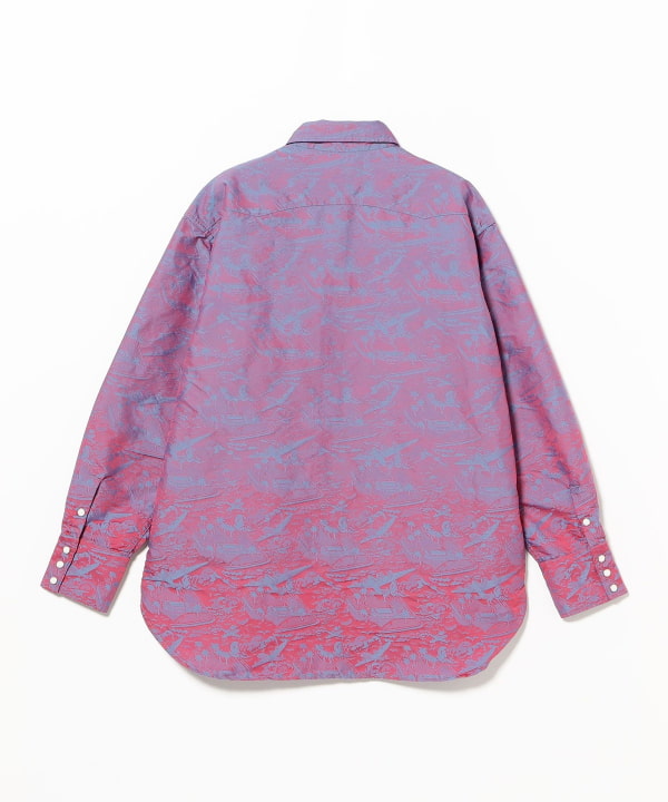 Western Shirt Gradition Jacquard