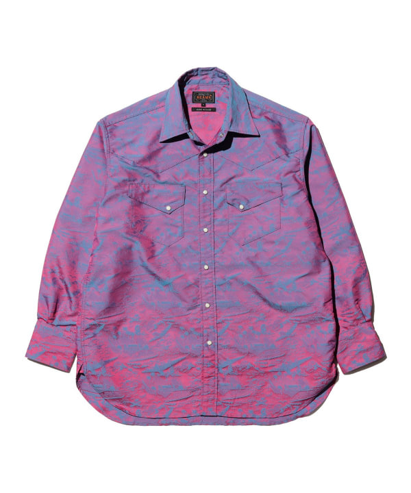 Western Shirt Gradition Jacquard