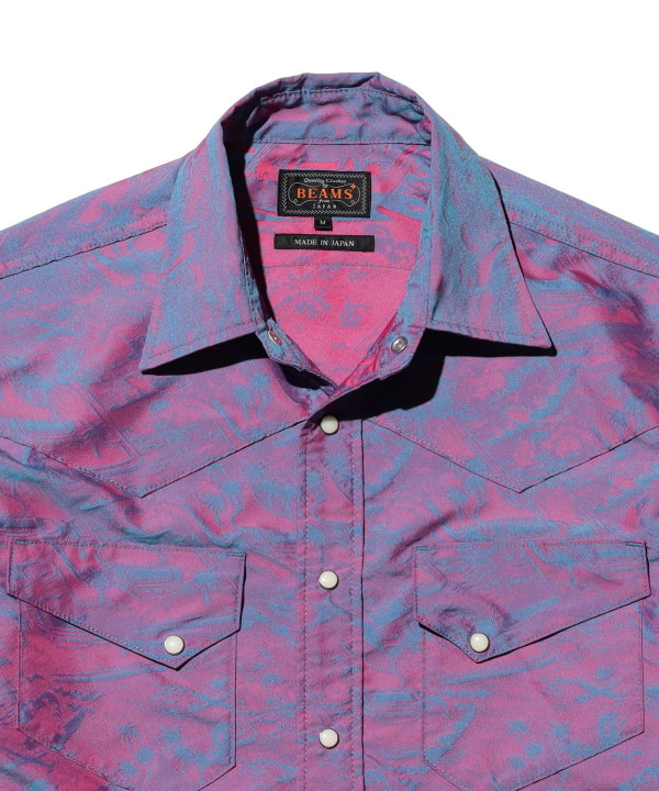 Western Shirt Gradition Jacquard
