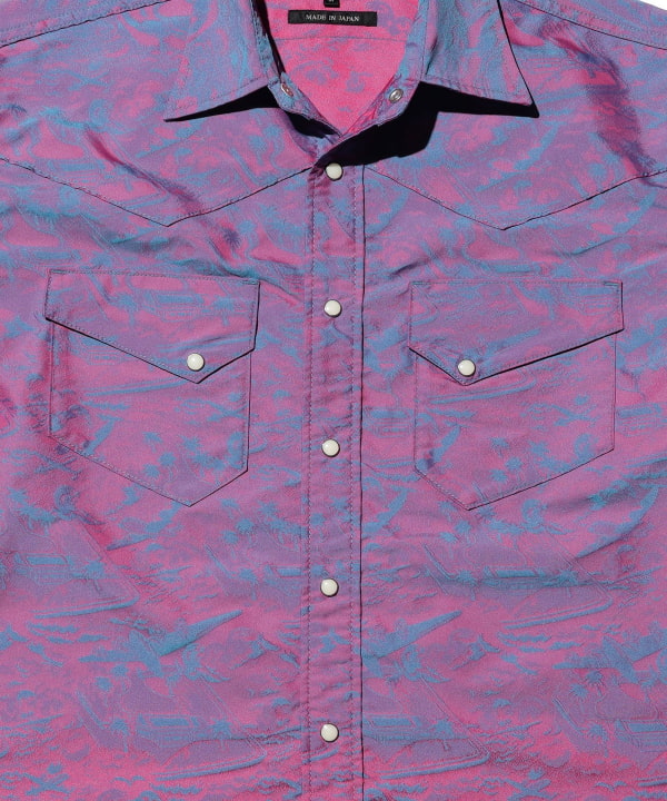 Western Shirt Gradition Jacquard
