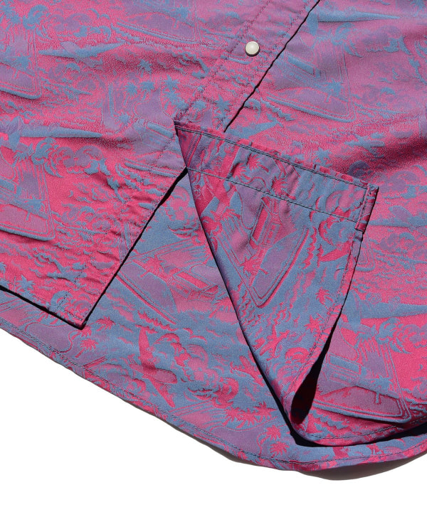 Western Shirt Gradition Jacquard