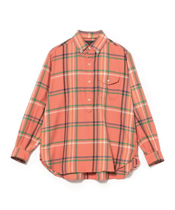 B.D. Pullover Classic-fit Indian Nel Plaid