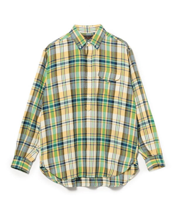 B.D. Pullover Classic-fit Indian Nel Plaid
