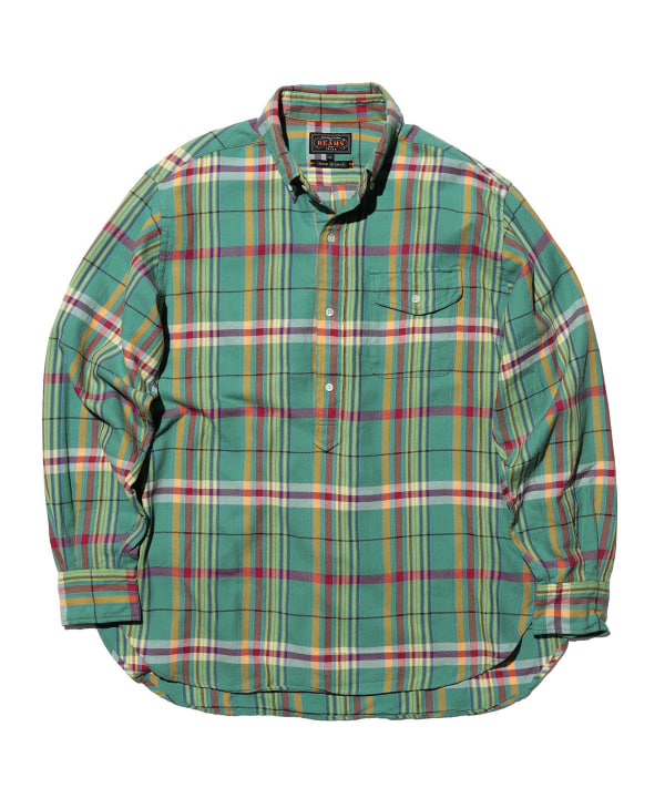 B.D. Pullover Classic-fit Indian Nel Plaid