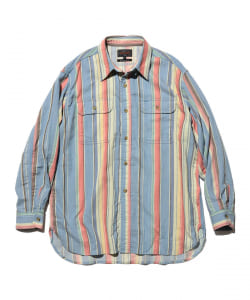 WORK Nel Indigo Multi Stripe