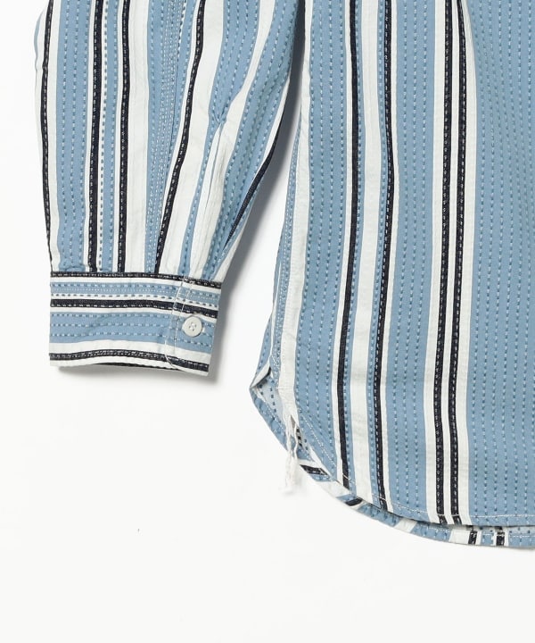 WORK Indigo "SASHIKO" Stripe