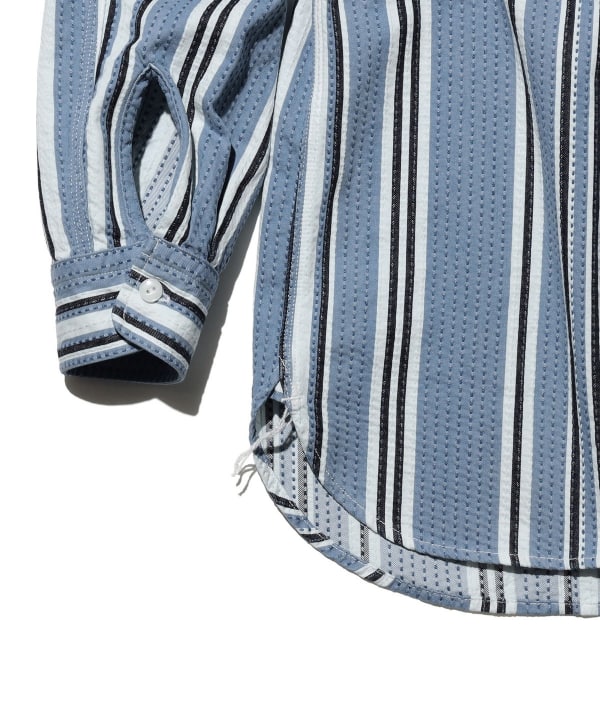 WORK Indigo "SASHIKO" Stripe