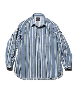 WORK Indigo "SASHIKO" Stripe