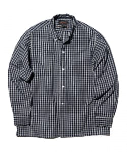 Open B.D. Indigo Dobby Plaid