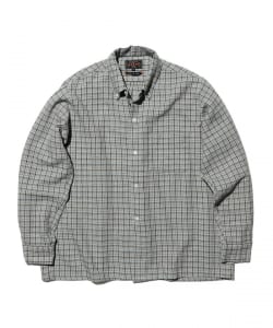 Open B.D. Cotton Linen Wool Plaid