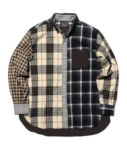 B.D. Classic-fit Plaid Panel