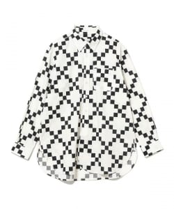 ENGINEERED GARMENTS / 19 CENTURY BD SHIRT-COTTON CHECKER PRINT