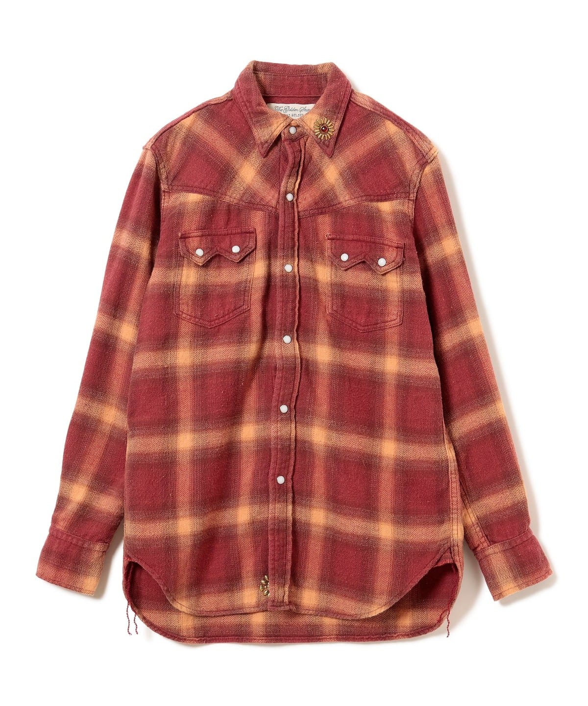 �y�C�x���g����z�y�ʒ��zREMI RELIEF ���~�����[�t / Check Western shirt Classic Fit Red �V���c�E�u���E�X MEN Red Check XL
