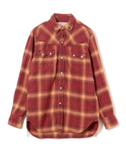 【イベント限定】【別注】REMI RELIEF / Check Western shirt Classic Fit Red