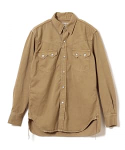 【イベント限定】【別注】REMI RELIEF / Rayon Western shirt Classic Fit Beige
