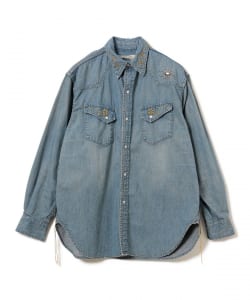 【イベント限定】【別注】REMI RELIEF / Denim Western shirt Box Fit Used