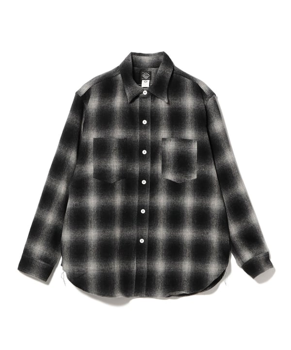 POST OVERALLS / #3217S-WHB St. Louis 2 : wool hombre black