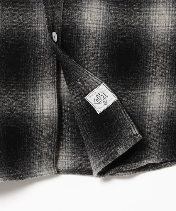 POST OVERALLS / #3217S-WHB St. Louis 2 : wool hombre black
