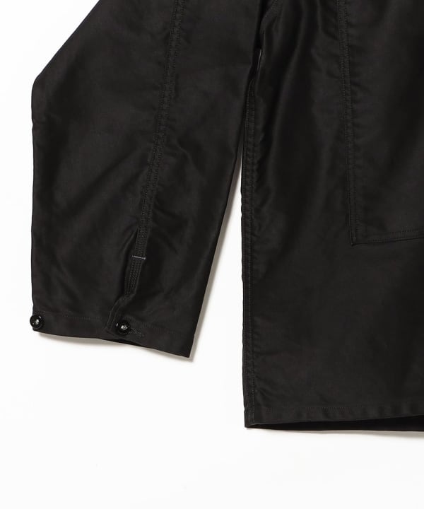 POST OVERALLS / #1204-MSB ARMY Shirt : moleskin black