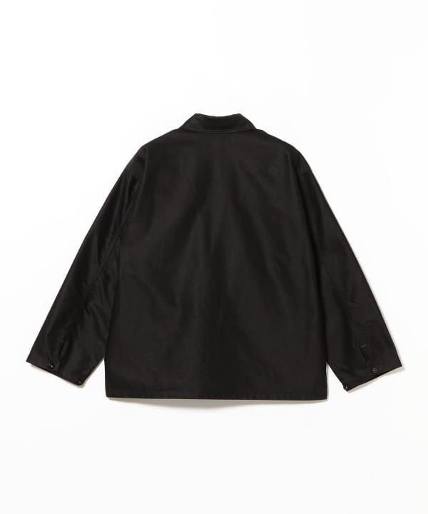 POST OVERALLS / #1204-MSB ARMY Shirt : moleskin black