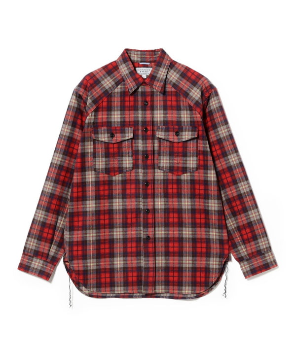 KENNETH FIELD / Barn shirts Cotton flannel check