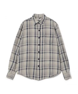 【別注】REMI RELIEF / Indigo Flannel Check Shirt