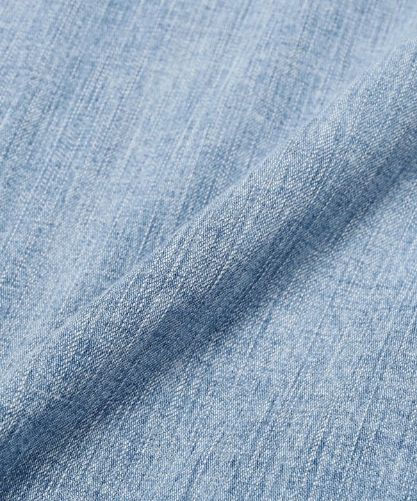 【別注】REMI RELIEF / Denim Western shirt Classic Fit Fade Indigo