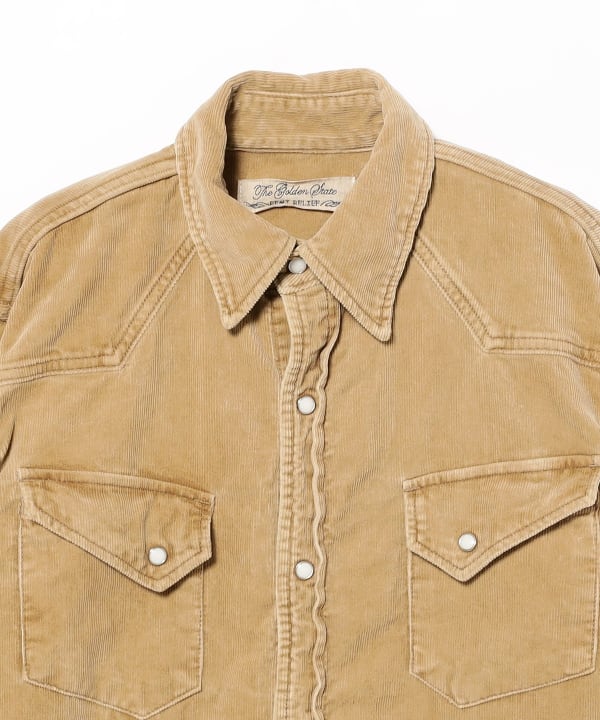 【別注】REMI RELIEF / Corduroy Western shirt Classic Fit