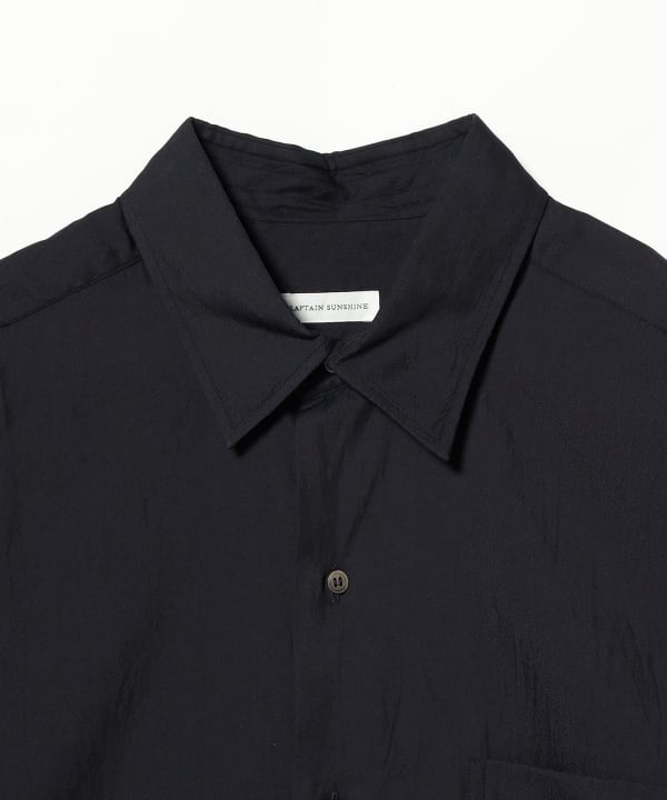 KAPTAIN SUNSHINE / Cotton Silk Regular Collar Shirt