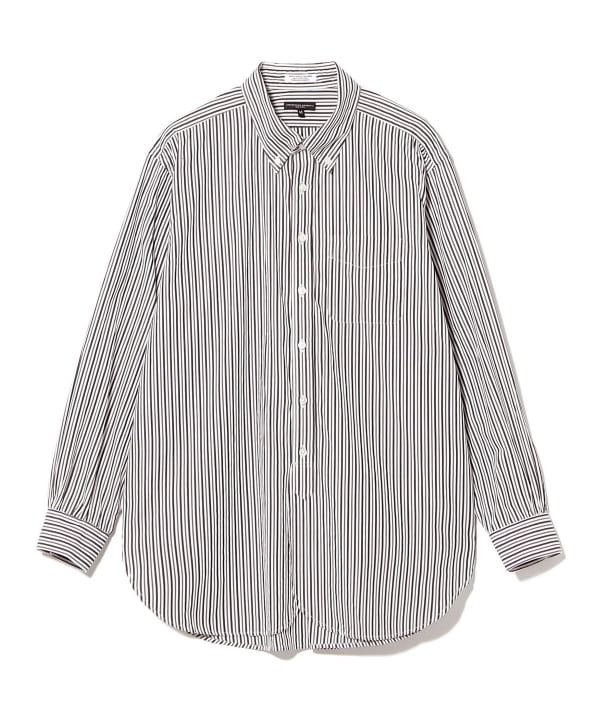 ENGINEERED GARMENTS / 19 CENTURY BD SHIRT - STRIPE COTTON BROADCLOTH