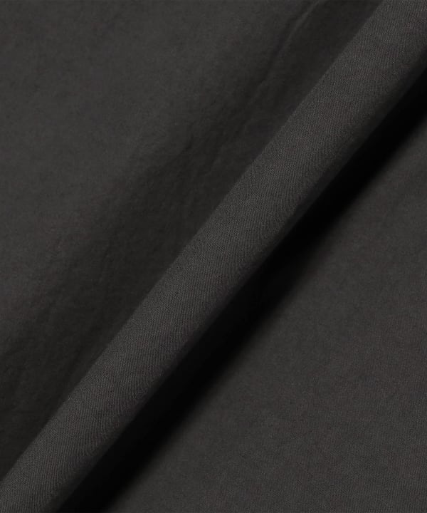 sage de cret / Cotton Stand Collar Pullover Shirt