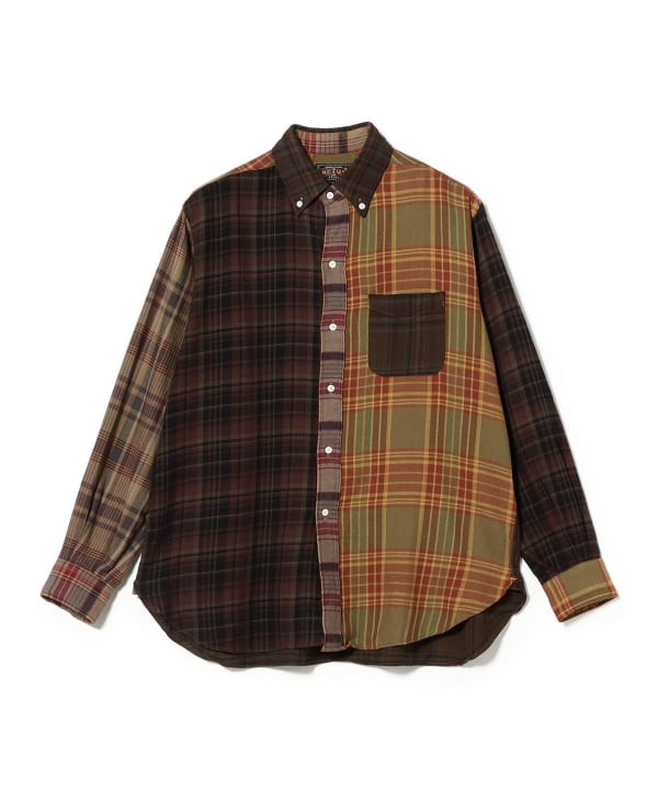 B.D. Classic-fit Plaid Panel②